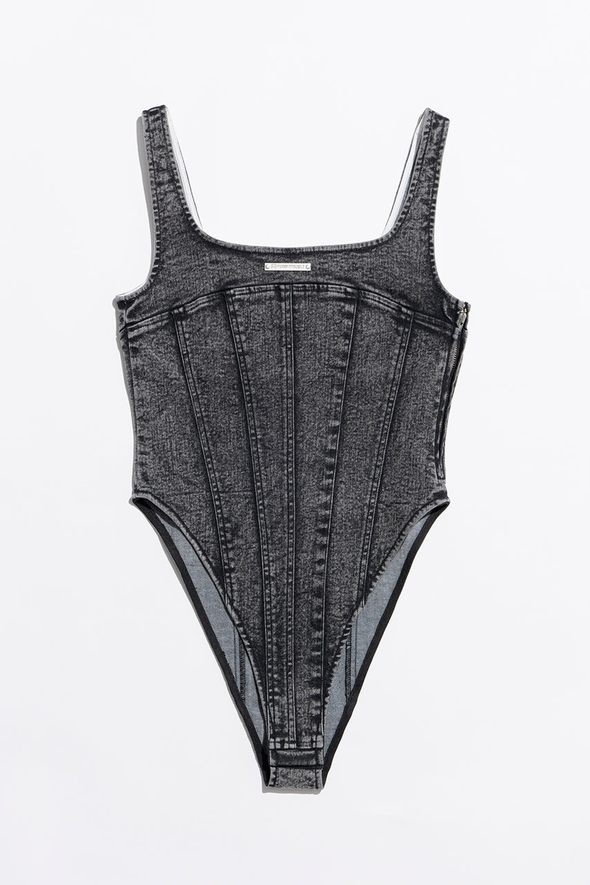 Denim Bodysuit