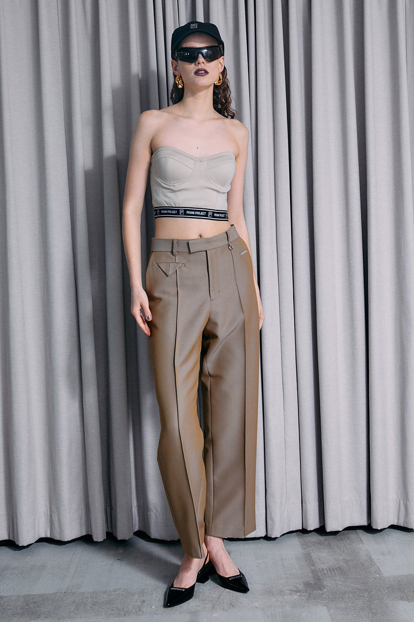 Grampians Wool Plain Front Pants