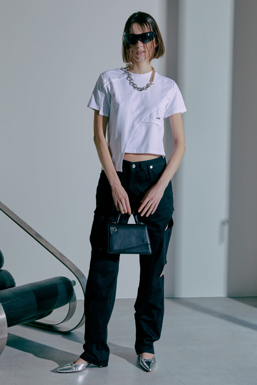Logo Plate Mini Satchel Bag