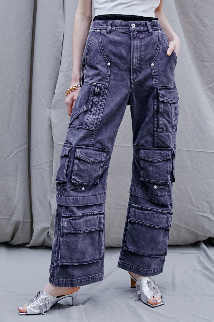 SALE】Over Dye Cargo Pants