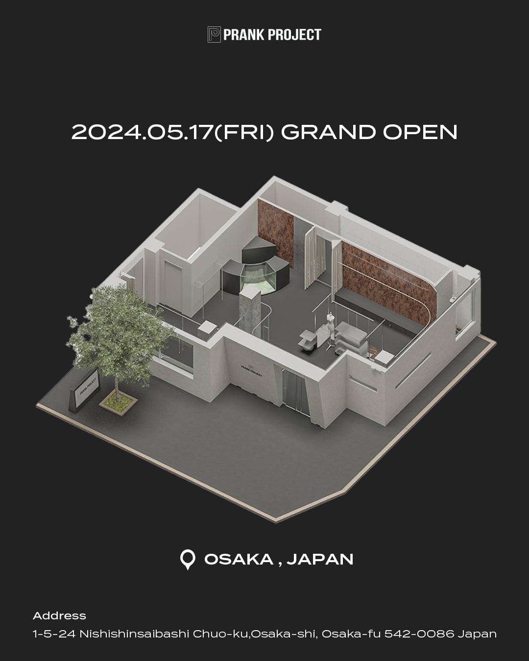 【NEW OPEN】2024/05/17(FRI) SHINSAIBASHI STORE