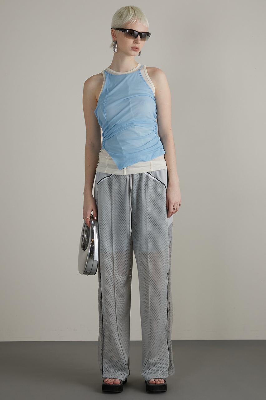 Gauze Layered Tank Top