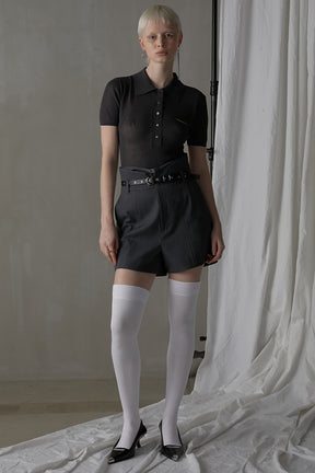 【PRE ORDER】Polo Knit Bodysuit