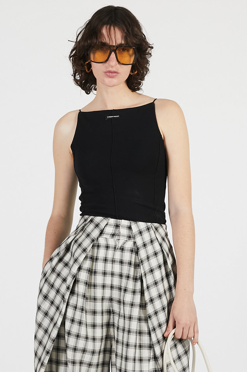Sheer Hem Cup-In Cami