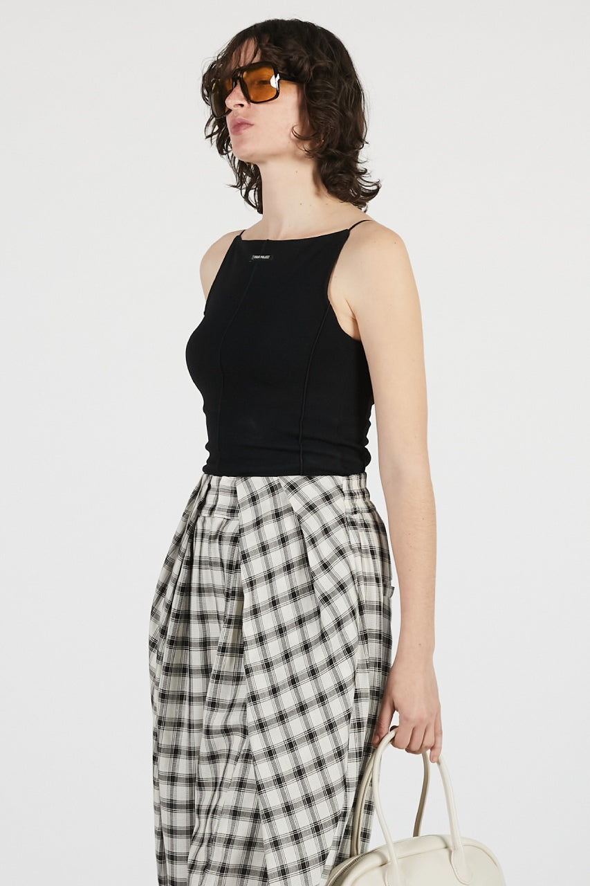 Sheer Hem Cup-In Cami