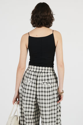 Sheer Hem Cup-In Cami