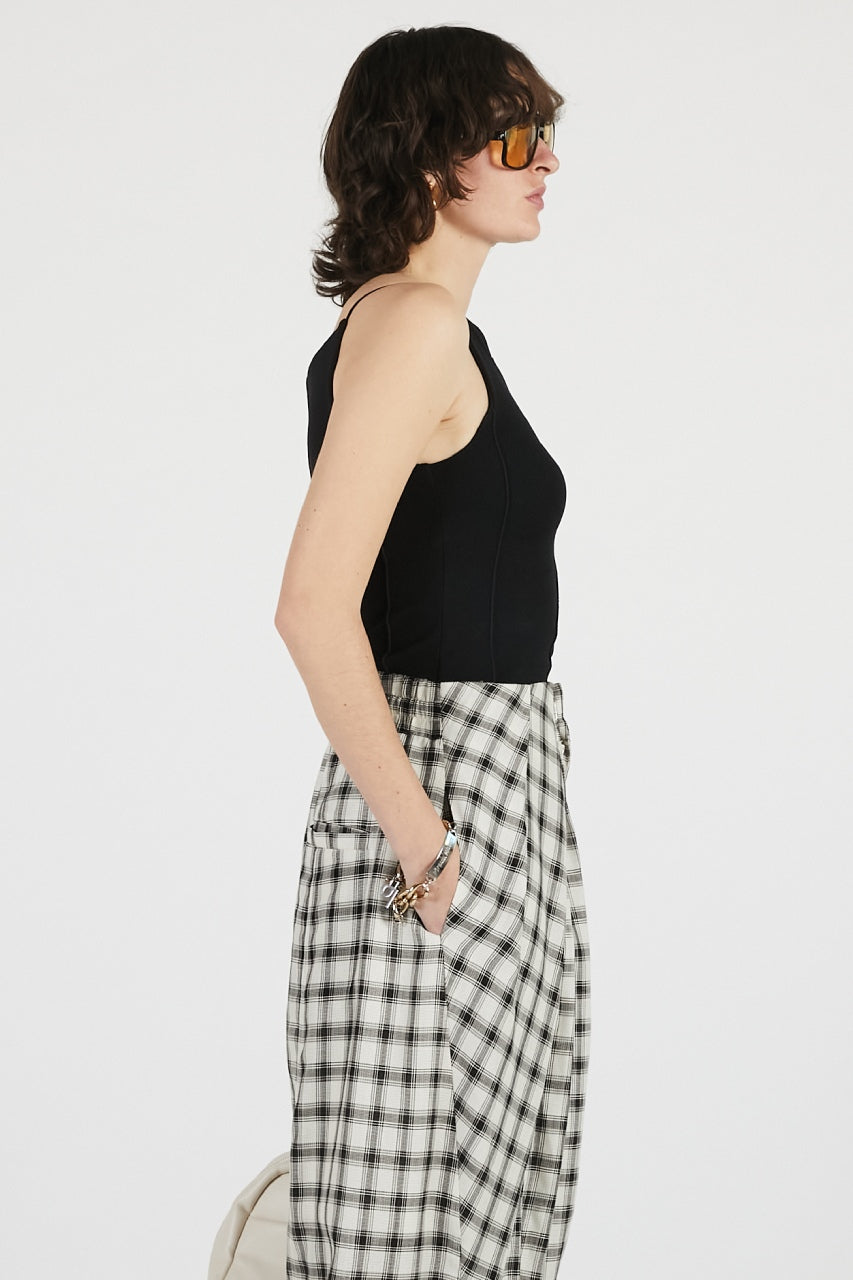 Sheer Hem Cup-In Cami