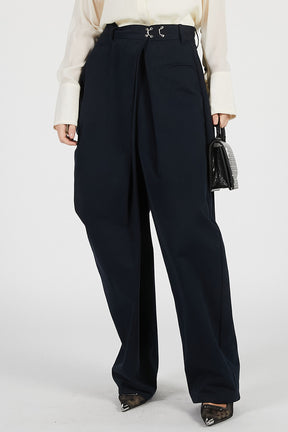 Asymmetrical Drape Pants - PRE ORDER