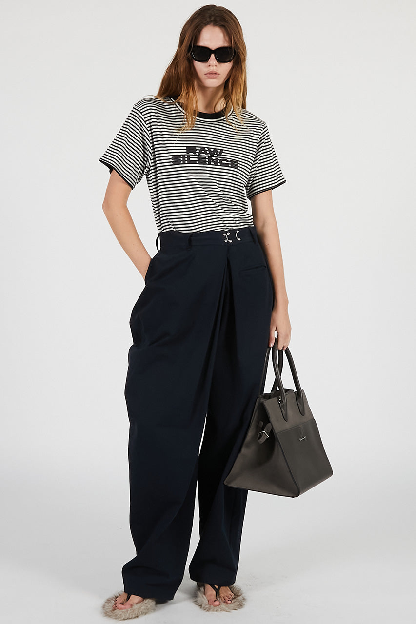 Asymmetrical Drape Pants - PRE ORDER