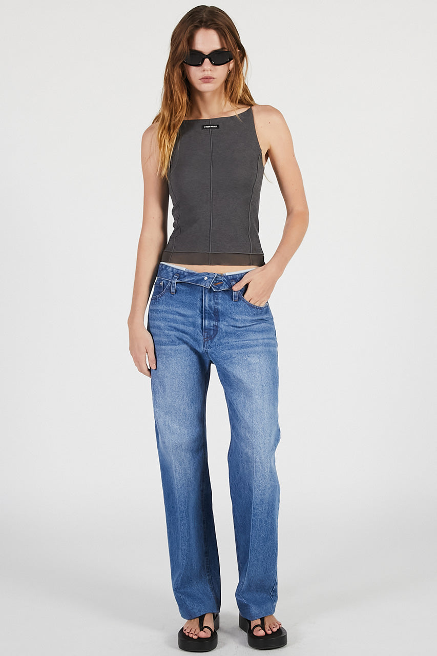 Sheer Hem Cup-In Cami - 26SUMMER