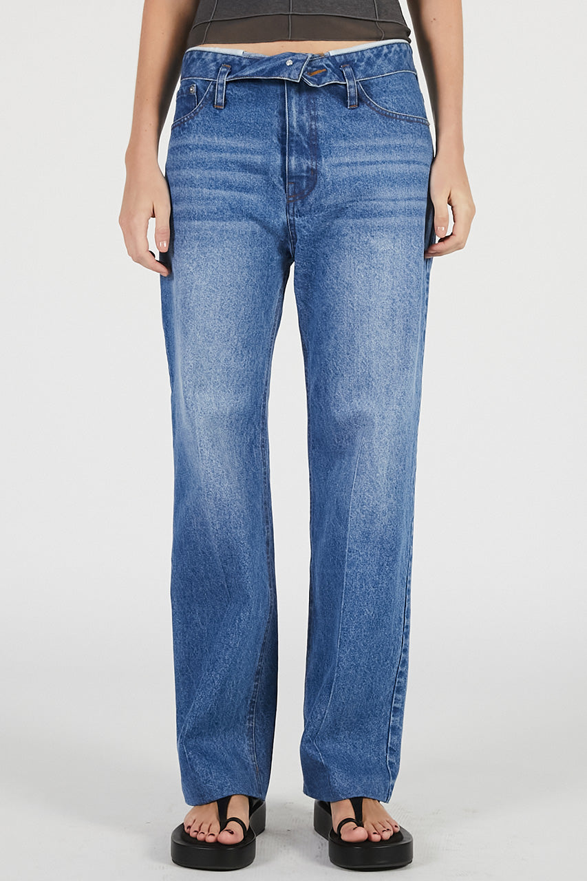 Crease Straight Jeans - 26SUMMER