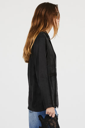 Ladder Lace Shirt Jacket - 26SUMMER