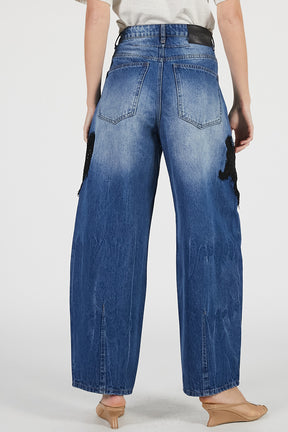 Lace Embroidery Denim - 26SUMMER