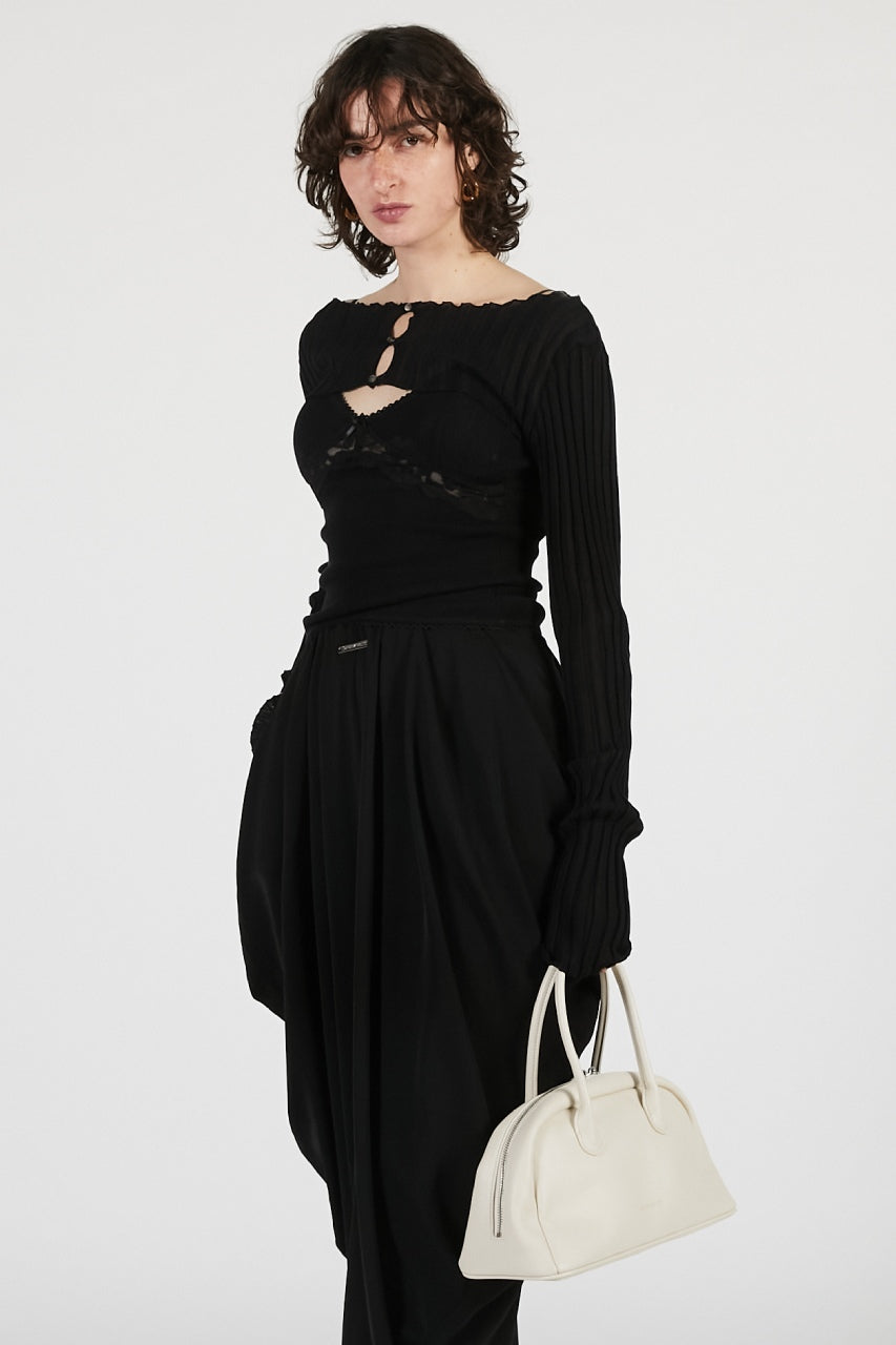 2WAY Sheer Rib Bolero - 26SUMMER