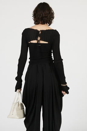 2WAY Sheer Rib Bolero - 26SUMMER