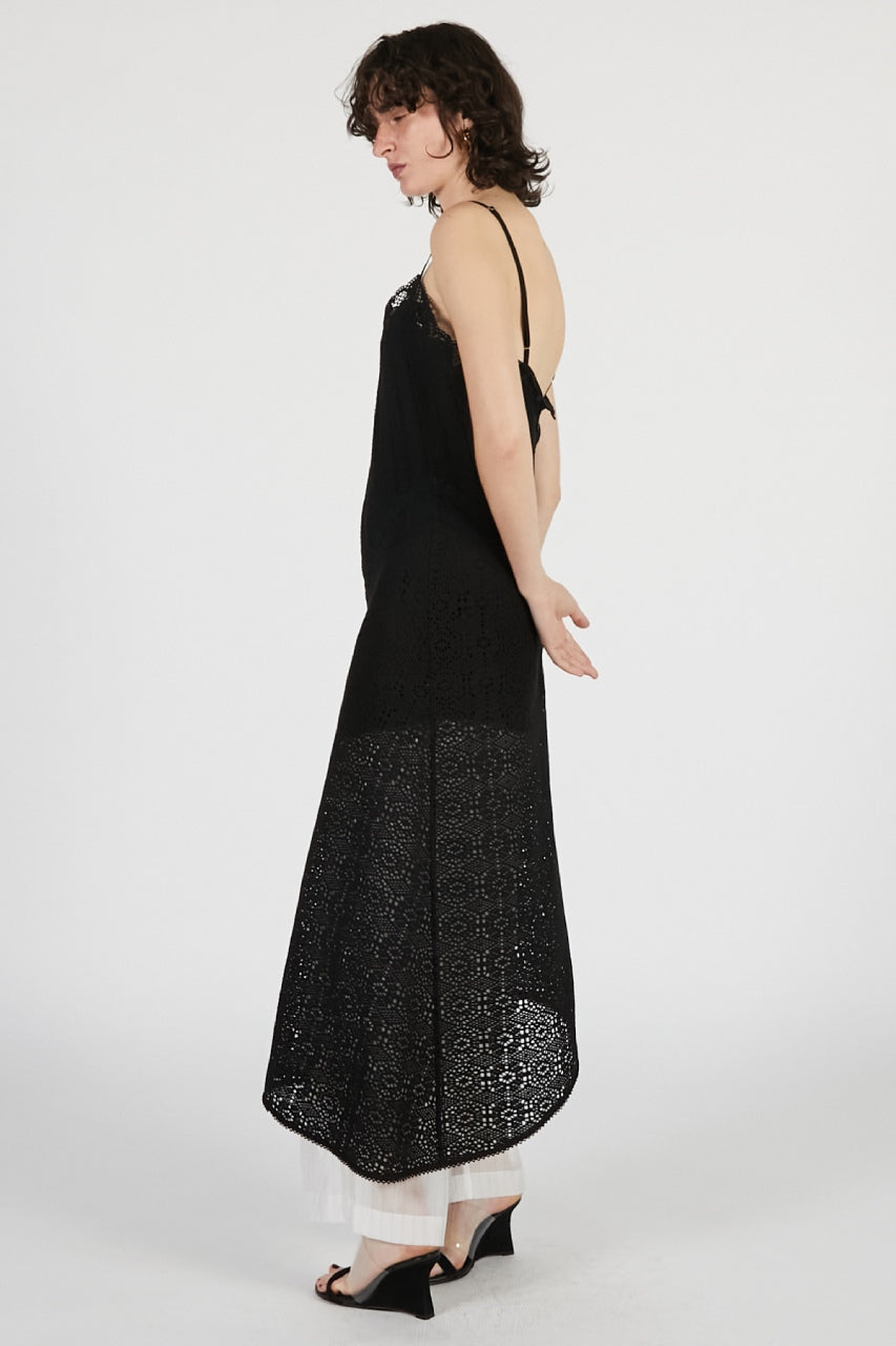 Lace Trimming Dress - 26SUMMER