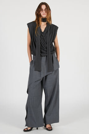 Drape Suiting Pants