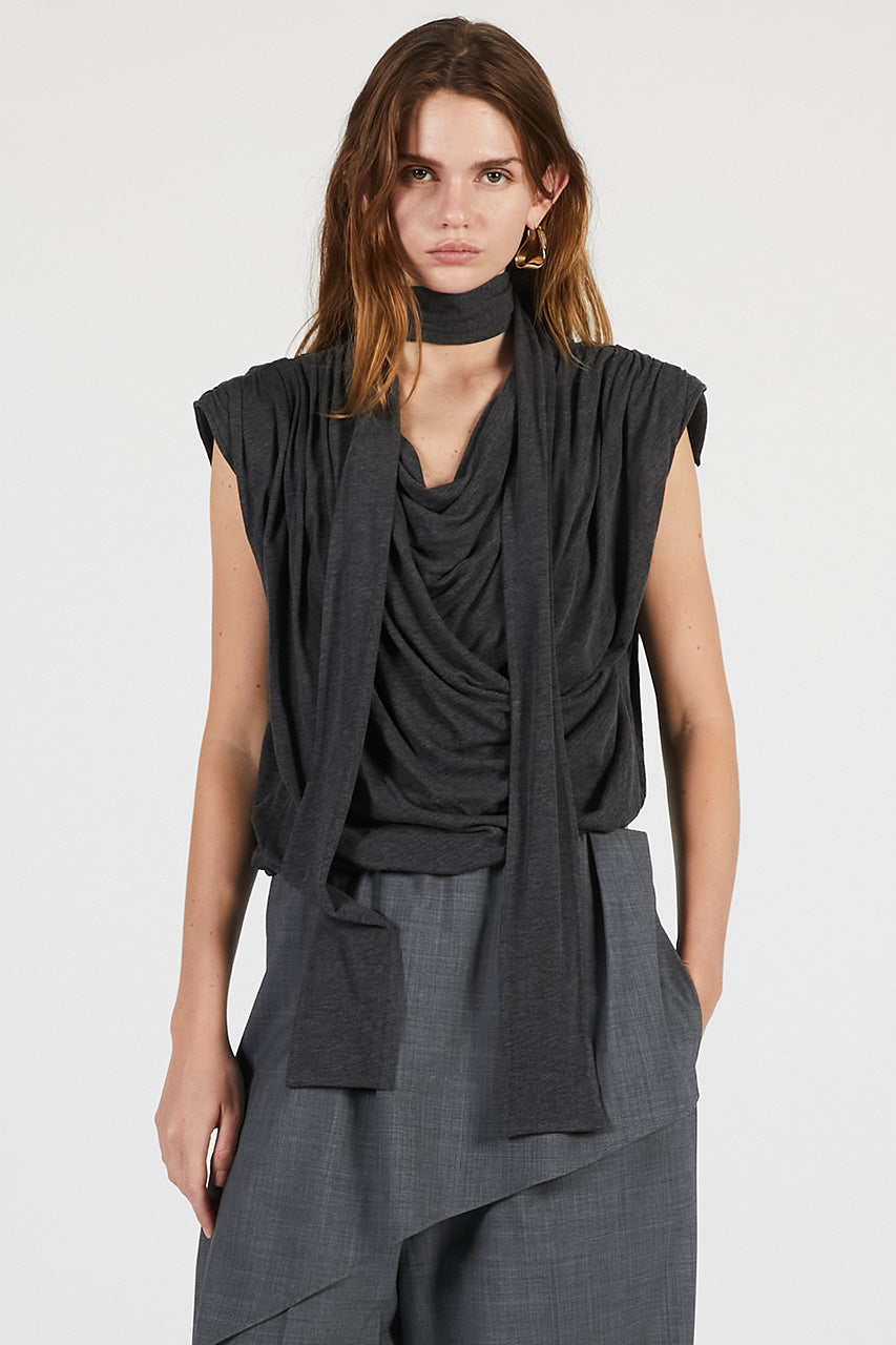 Drape Jersey Top - 26SUMMER