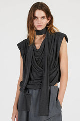 Drape Jersey Top