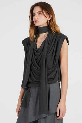 Drape Jersey Top - 26SUMMER