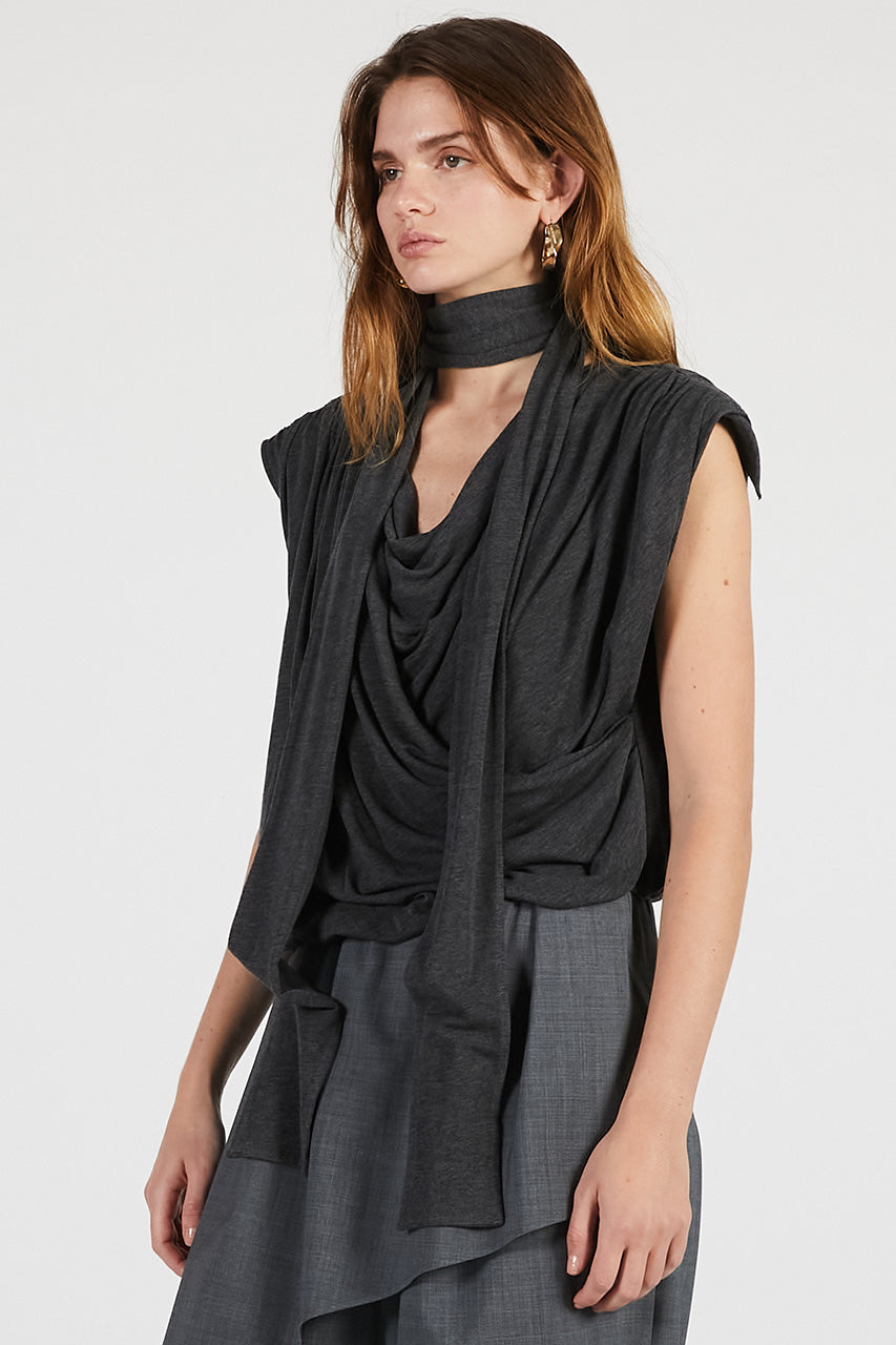 Drape Jersey Top - 26SUMMER