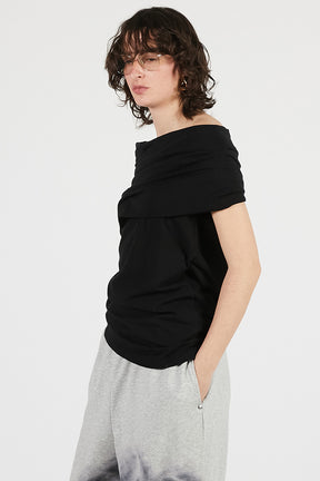 Asymmetrical Drape Top