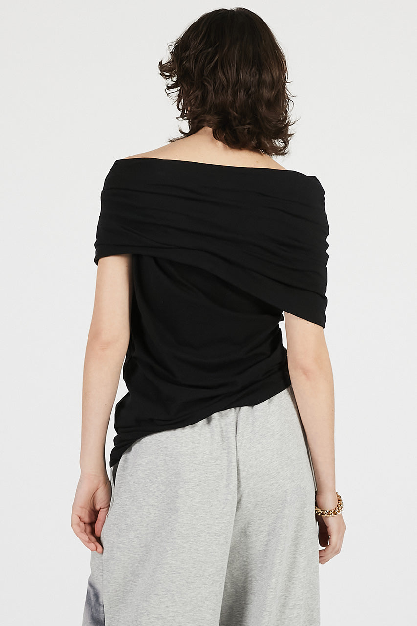 Asymmetrical Drape Top - 26SUMMER