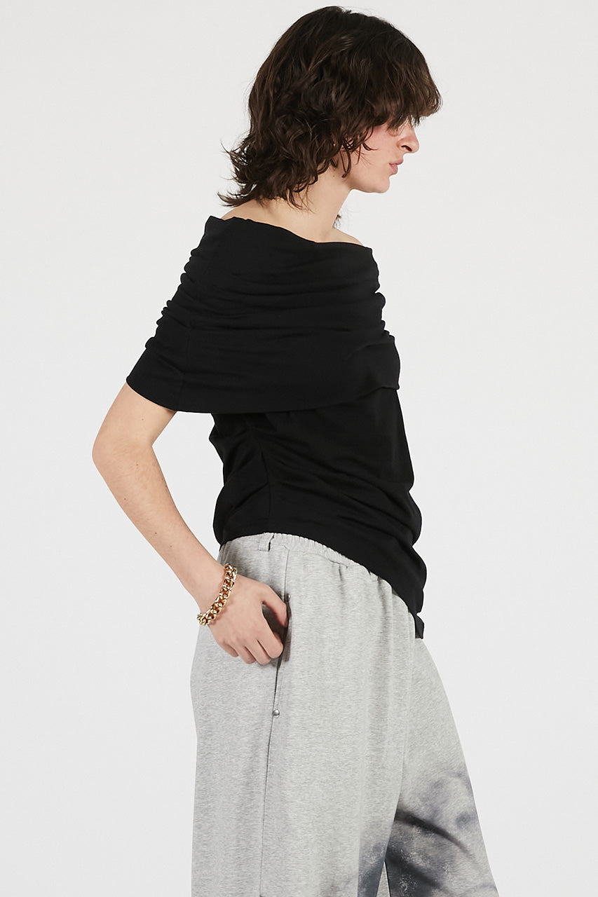 Asymmetrical Drape Top