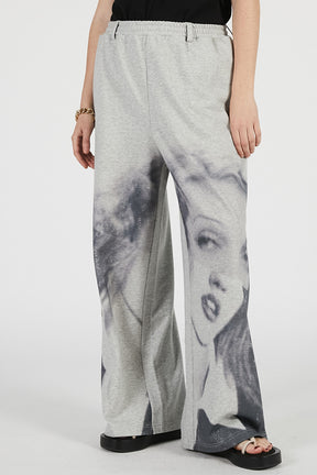 Face Print Sweatpants - 26SUMMER