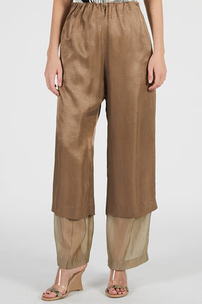 Double Layer Sheer Pants