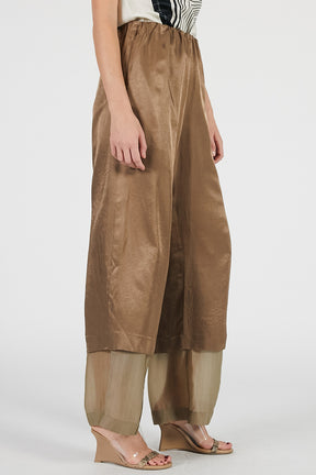 Double Layer Sheer Pants