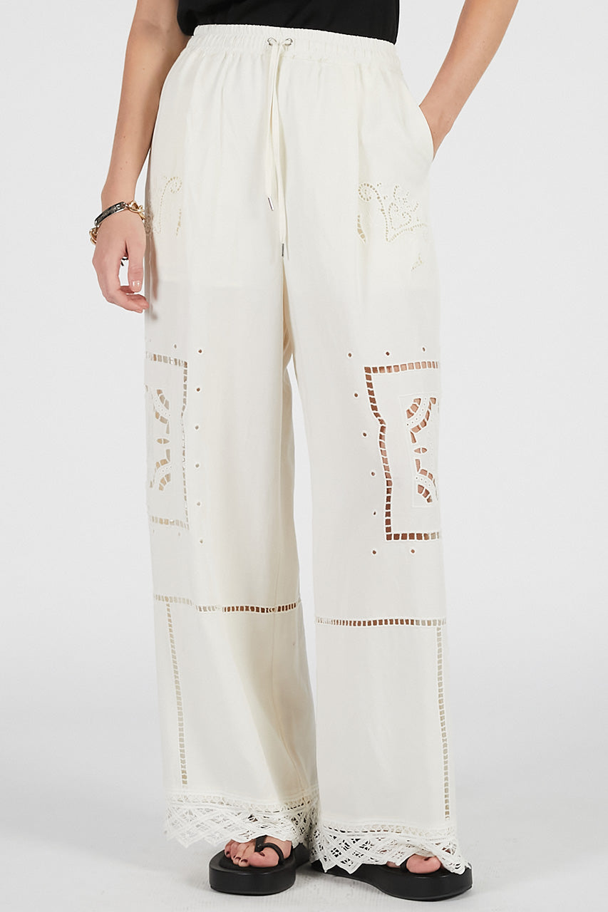 Embroidered Pants