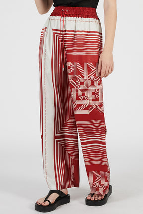 Scarf Print Pants - PRE ORDER