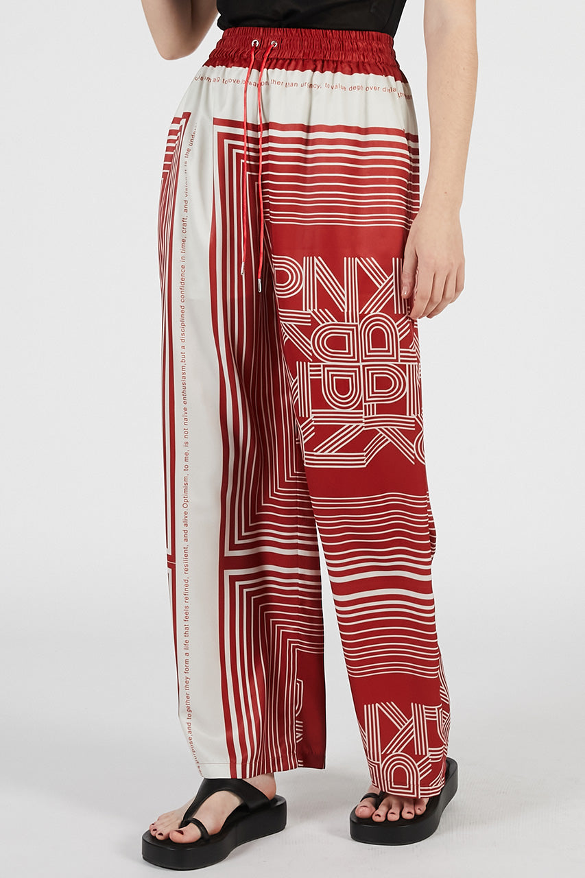Scarf Print Pants - PRE ORDER