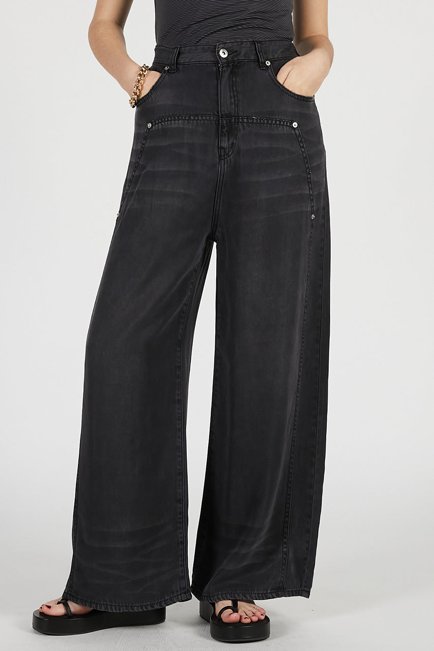 Tencel Denim Wide Pants - 26SUMMER