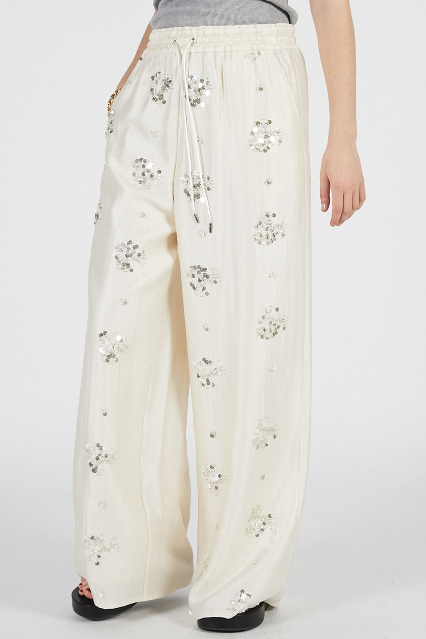 Embroidered Easy Pants - PRE ORDER