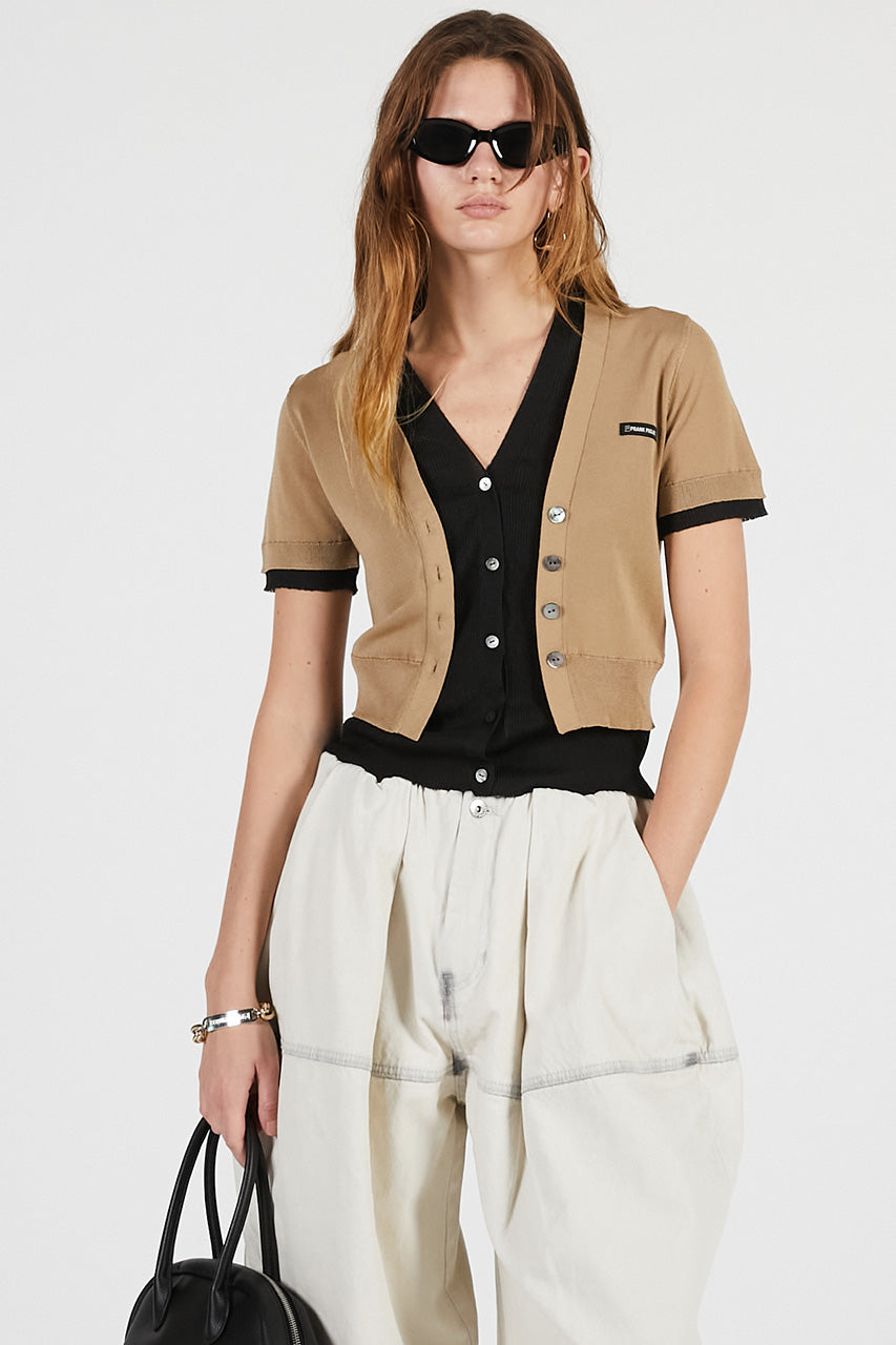 Double Front Knit Cardigan - 26SUMMER