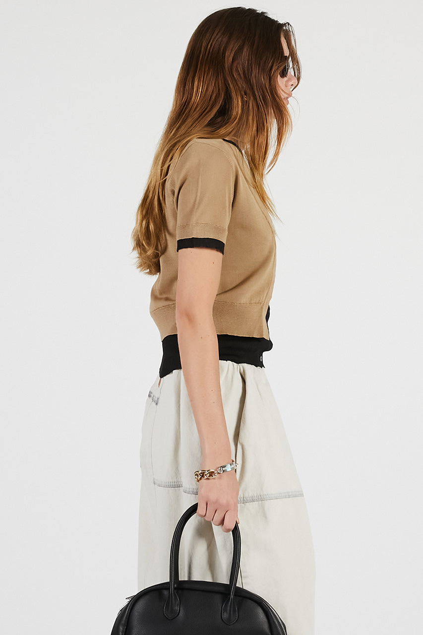 Double Front Knit Cardigan - 26SUMMER