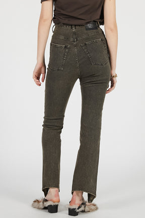 Stretch Zip Denim Pants - PRE ORDER