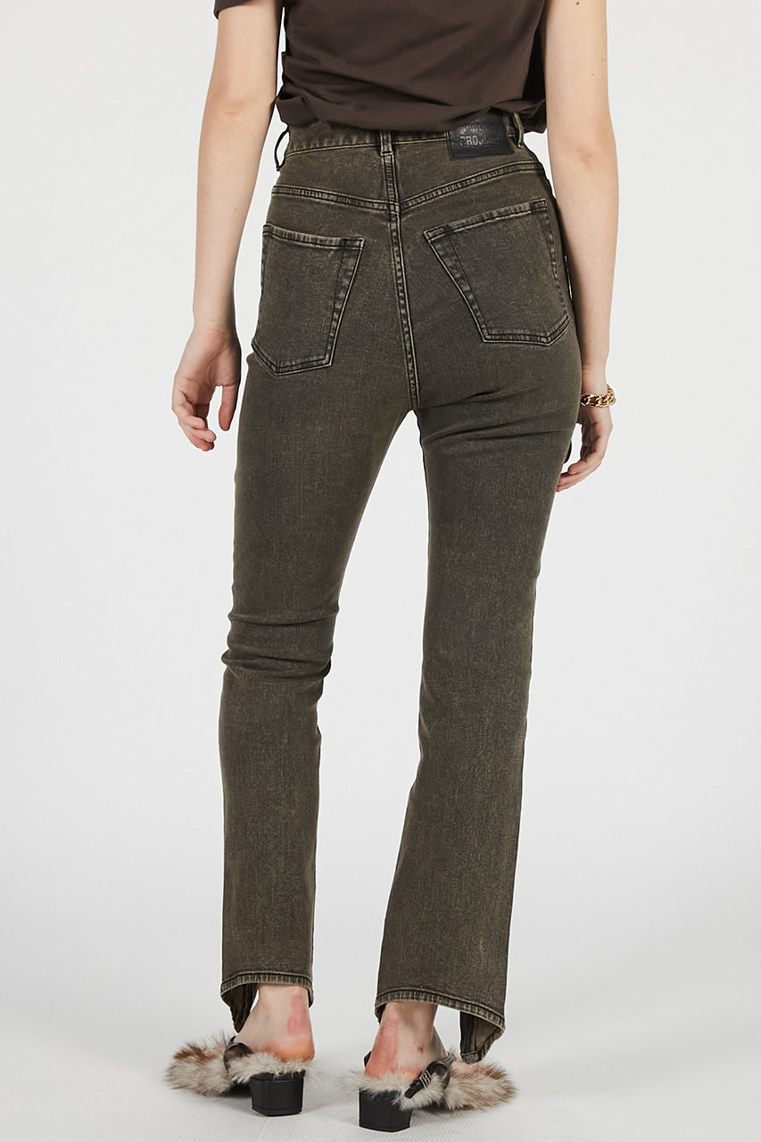 Stretch Zip Denim Pants - PRE ORDER