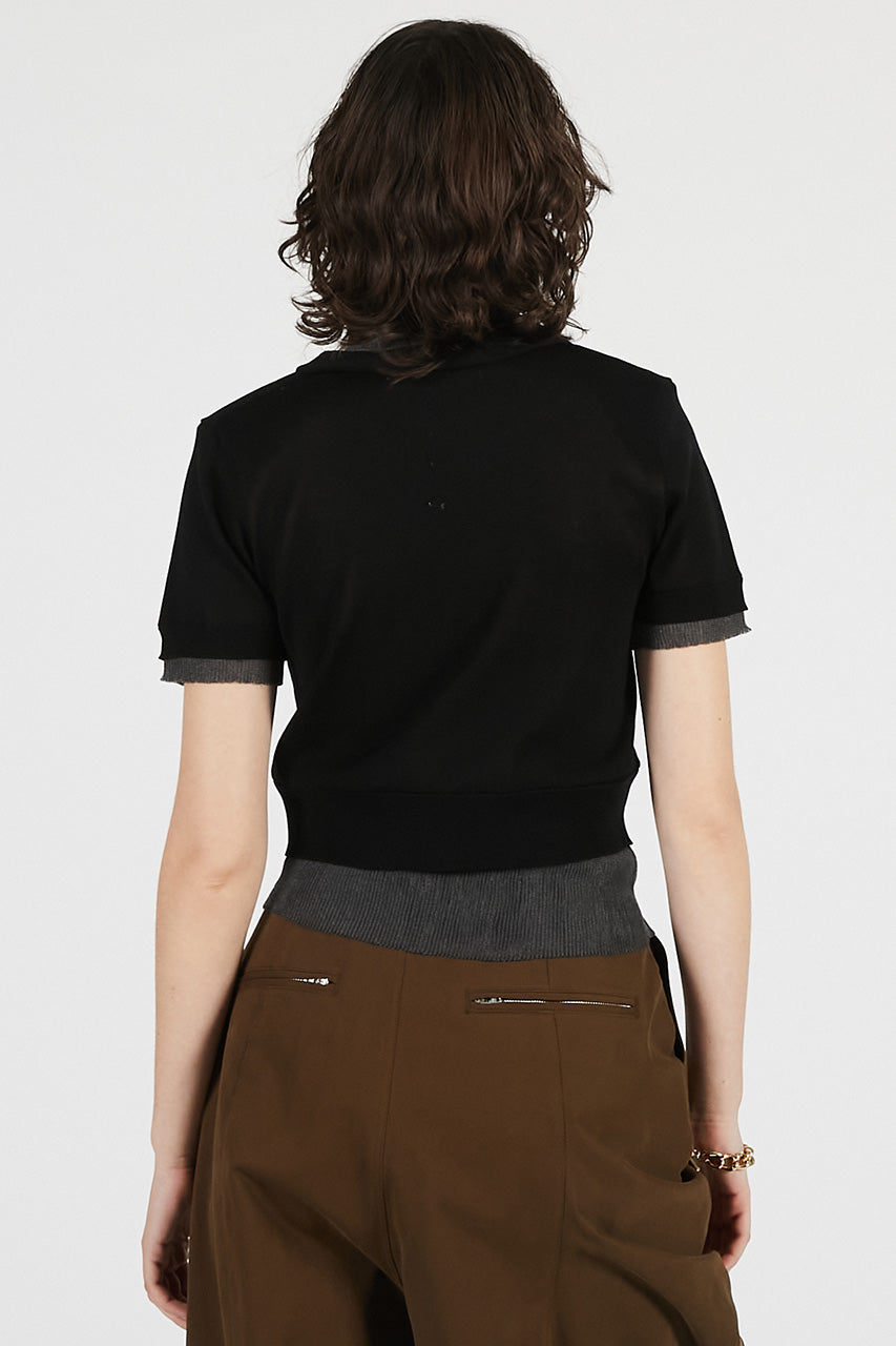 Double Front Knit Cardigan - 26SUMMER