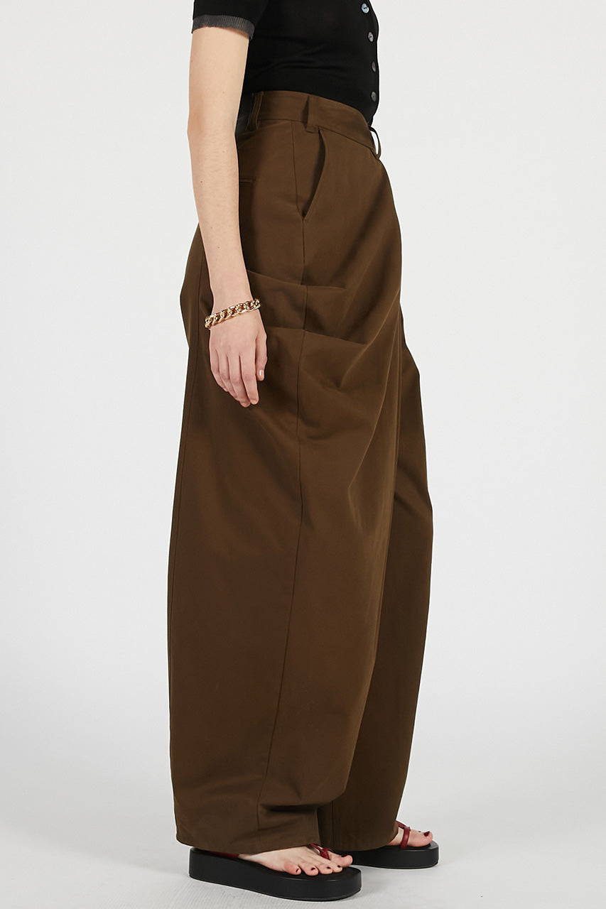 Asymmetrical Drape Pants - PRE ORDER