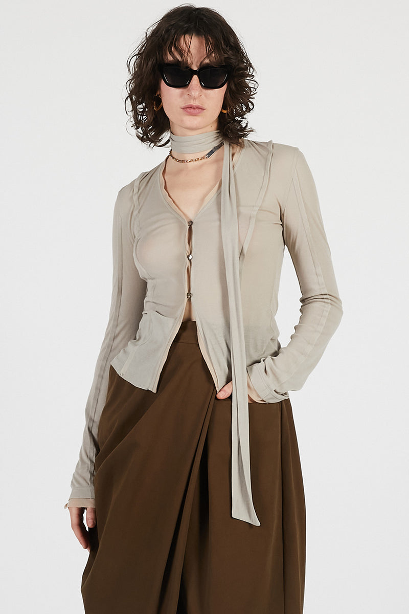 Outseam Jersey Cardigan