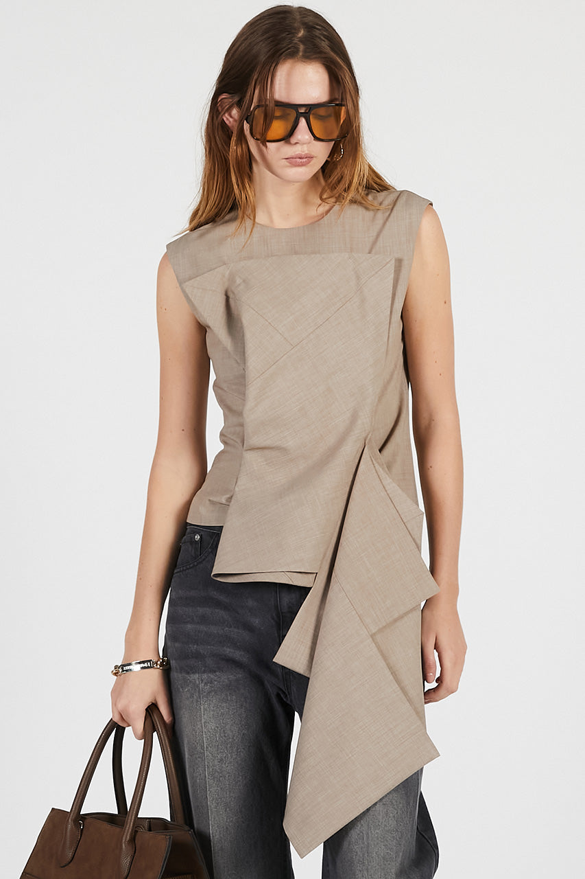 Architect Sleeveless Top - 26SUMMER