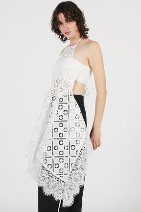 Embroidered Apron Dress - 26SUMMER