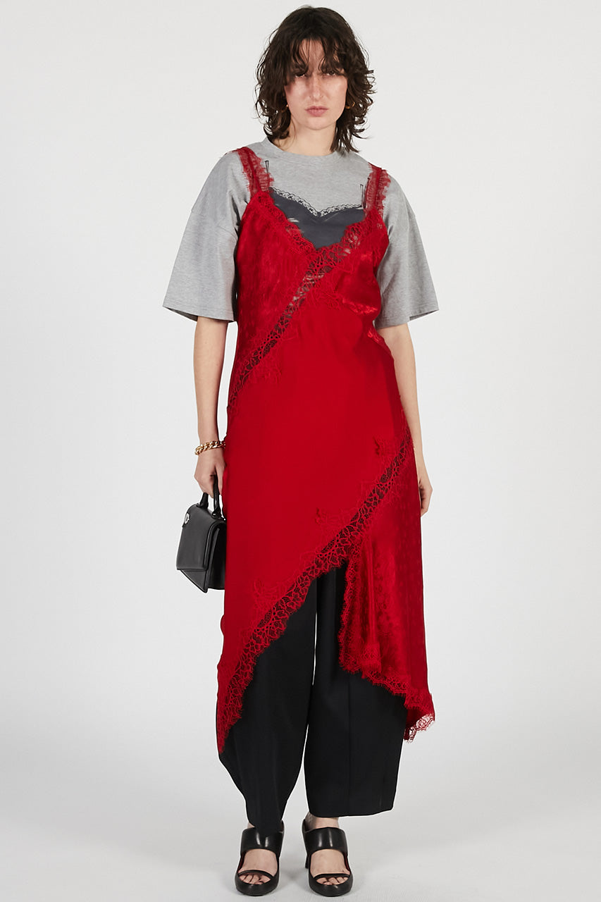 Asymmetrical Lingerie Dress - 26SUMMER