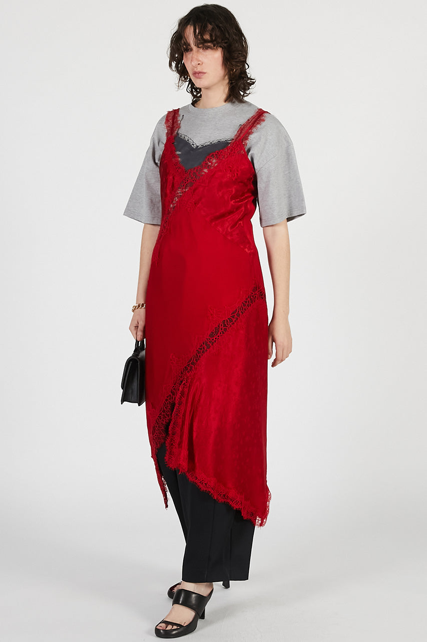 Asymmetrical Lingerie Dress - 26SUMMER