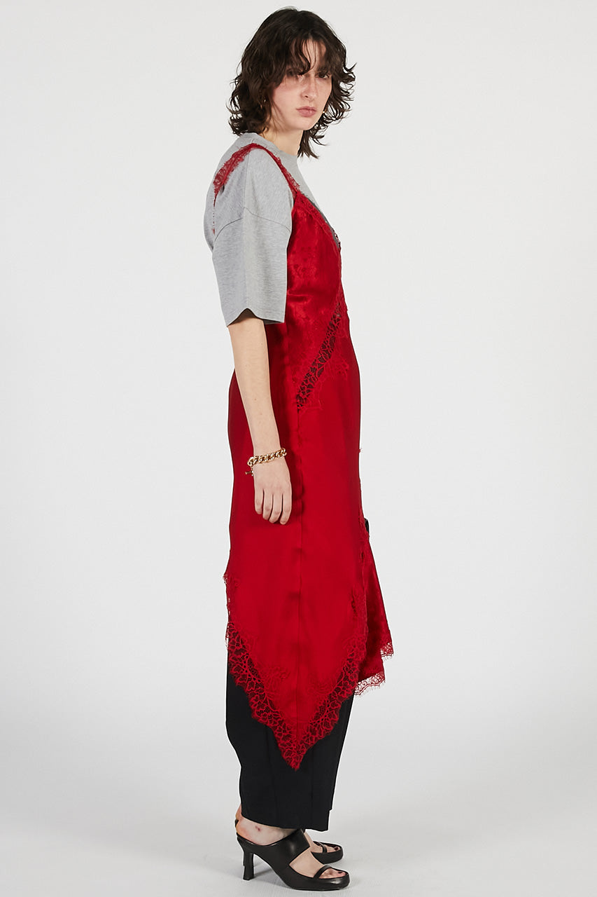 Asymmetrical Lingerie Dress - 26SUMMER