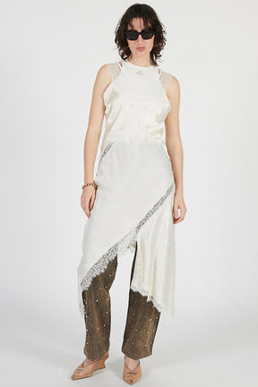 Asymmetrical Lingerie Dress - 26SUMMER