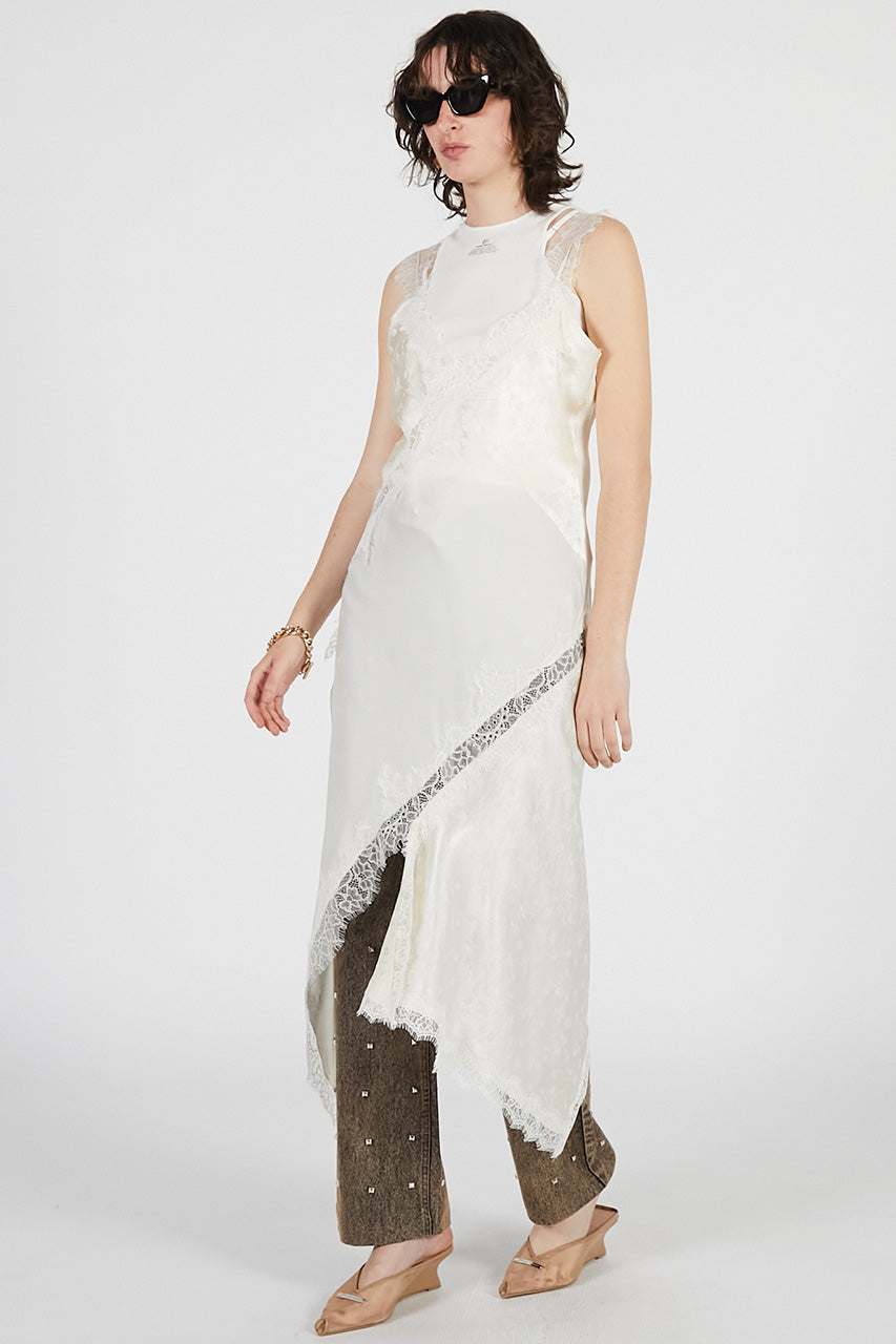 Asymmetrical Lingerie Dress - 26SUMMER